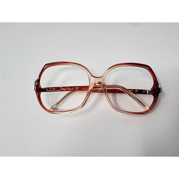 Vintage American Optical AO207 Eyeglass Frames Only 50-17-130 Pink USA main image 6